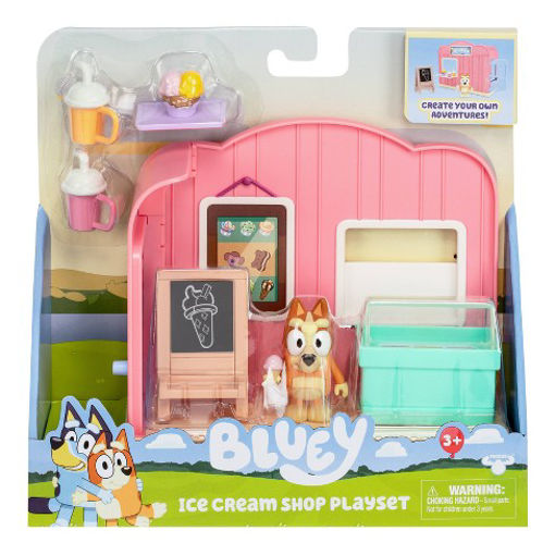 Picture of Bluey Ice Cream Shop Mini Playset